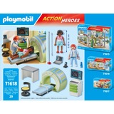 PLAYMOBIL Action Heroes - IRM avec patient, Jouets de construction 71618