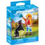 PLAYMOBIL My Life Femme avec Sennenhund, Jouets de construction 