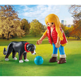 PLAYMOBIL My Life Femme avec Sennenhund, Jouets de construction 