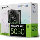 PNY GeForce RTX 5050 Ventilateur Unique, Carte graphique 