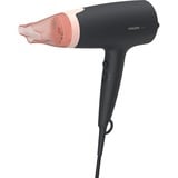 Philips 3000 series BHD350/10 Sèche-cheveux Noir/rosé, CC, Noir, Rose, Anneau de suspension, 1,8 m, 2100 W, 220 - 240 V