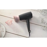 Philips 3000 series BHD350/10 Sèche-cheveux Noir/rosé, CC, Noir, Rose, Anneau de suspension, 1,8 m, 2100 W, 220 - 240 V