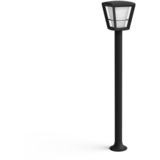 Philips Hue White & Color Ambiance Econic Applique extérieure pour chemin, Lumière LED Noir