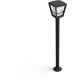 Philips Hue White & Color Ambiance Econic Applique extérieure pour chemin, Lumière LED Noir