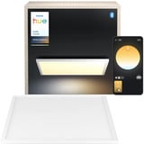 Philips White Ambiance Aurelle Plafonnier Carré XL, Lumière LED Blanc