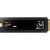 SAMSUNG 990 PRO Heatsink, 4 To SSD MZ-V9P4T0CW, PCIe 4.0 x4, NVMe 2, M.2 2280, LED RGB