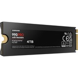 SAMSUNG 990 PRO Heatsink, 4 To, SSD MZ-V9P4T0CW, PCIe 4.0 x4, NVMe 2, M.2 2280, LED RGB