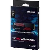 SAMSUNG 990 PRO Heatsink, 4 To, SSD MZ-V9P4T0CW, PCIe 4.0 x4, NVMe 2, M.2 2280, LED RGB