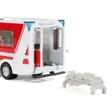 SIKU Mercedes-Benz Sprinter Miesen Type C Ambulance Modèle d’ambulance Pré-assemblé 1:50, Modèle réduit de voiture Rouge/Blanc, Modèle d’ambulance, Pré-assemblé, 1:50, Mercedes-Benz Sprinter, Unisexe, Métal, Plastique