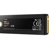 Samsung 990 PRO Heatsink, 4 To SSD MZ-V9P4T0CW, PCIe 4.0 x4, NVMe 2, M.2 2280, LED RGB