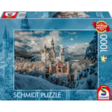 Schmidt Spiele Château de Neuschwanstein hivernal, Puzzle 
