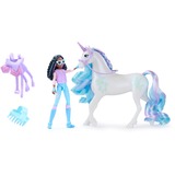 Spin Master Coffret Licorne Et Poupee Glacier Et Layla Unicorn Academy, Figurine Coffret Licorne Et Poupee Glacier Et Layla Unicorn Academy, Poupée mannequin, Femelle, 3 an(s), Fille, 115 mm, 180 g