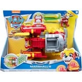 PAW Patrol, Mighty Pups Super PAWs, Camion de pompier Powered Up transformable de Marcus, Jeu véhicule