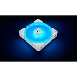 Thermaltake Ventilateur de refroidissement PC SWAFAN EX14 ARGB Sync Blanc Édition Premium TT ventilateurs de boîtier Blanc, 3 pièces, 140 x 140 x 25 mm