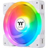 Thermaltake Ventilateur de refroidissement PC SWAFAN EX14 ARGB Sync Blanc Édition Premium TT ventilateurs de boîtier Blanc, 3 pièces, 140 x 140 x 25 mm