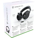 Turtle Beach Casque gaming amplifié multiplateforme sans fil Stealth 600 pour Xbox Series X|S, Xbox One, PC, Nintendo Switch et mobile - Bluetooth, 80 heures de batterie et microphone antibruit – Noir  over-ear Noir, Xbox One, PC, Nintendo Switch et mobile - Bluetooth, 80 heures de batterie et microphone antibruit – Noir, Sans fil, Gaming, 20 - 20000 Hz, 320 g, Casque, Noir