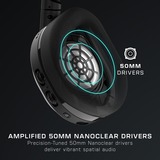 Turtle Beach Stealth 600 Console Noir Xbox Casque Gaming sans Fil w/ 80hr Batterie, Écouteurs de 50mm et Bluetooth pour Xbox Series X et Xbox Series S, Xbox One, PC et Mobile  over-ear Noir, Écouteurs de 50mm et Bluetooth pour Xbox Series X et Xbox Series S, Xbox One, PC et Mobile, Sans fil, Gaming, 20 - 20000 Hz, 320 g, Casque, Noir