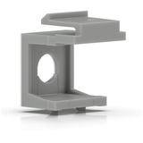 Ubiquiti Insert aveugle Keystone avec passage, pack de 12, Finition Gris