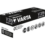 VARTA SR521 SW/SR63 SW/V379 1BL Batterie à usage unique Argent-Oxide (S) Argent, Batterie à usage unique, SR63, Argent-Oxide (S), 1,55 V, 1 pièce(s), 14 mAh