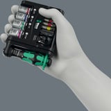 Wera 05049001001, Set d'embouts de vissage Noir/Vert