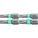 Wera 05049001001, Set d'embouts de vissage Noir/Vert