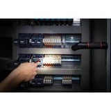 Wiha Torche avec LED, laser et lumière UV, Lampe de poche Noir/Rouge