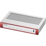 Zyxel USG FLEX 100H pare-feux (matériel) 3 Gbit/s 3 Gbit/s, 0,75 Gbit/s, 1500 Mbit/s, 40,365 BTU/h, IKEv2, IPSec, SSL, Avec fil
