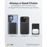 goobay Powerbank magnétique sans fil de 5 000 mAh Noir, 1x USB-C + Chargement sans fil, Power Delivery