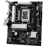 ASRock B860M-X WiFi carte mère socket 1851 Noir/Argent, RAID, 2.5 Gb-LAN, WLAN, BT, Sound, µATX
