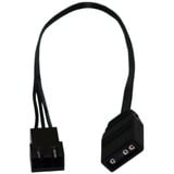Alphacool Câble numérique RGB LED en Y à 3 voies avec connecteur mâle JST Noir, 60cm