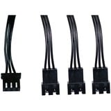 Alphacool Câble numérique RGB LED en Y à 3 voies avec connecteur mâle JST Noir, 60cm