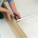 BESSEY barre de montage de cadre de porte TMS, Soutien Noir/Rouge