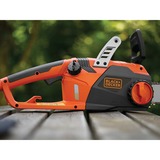 BLACK+DECKER CS2245 tronçonneuse 2200 W Noir, Gris, Orange, Scie à chaîne Orange/Noir, 45 cm, 12,5 m/s, 76,2 / 8 mm (3 / 8"), Noir, Gris, Orange, 0,15 L, Secteur