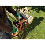 BLACK+DECKER CS2245 tronçonneuse 2200 W Noir, Gris, Orange, Scie à chaîne Orange/Noir, 45 cm, 12,5 m/s, 76,2 / 8 mm (3 / 8"), Noir, Gris, Orange, 0,15 L, Secteur