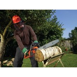 BLACK+DECKER CS2245 tronçonneuse 2200 W Noir, Gris, Orange, Scie à chaîne Orange/Noir, 45 cm, 12,5 m/s, 76,2 / 8 mm (3 / 8"), Noir, Gris, Orange, 0,15 L, Secteur