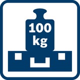 Bosch 1600A038TU, Boîte à outils Bleu/Rouge