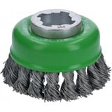 Bosch Brosse coupe PRO acier inoxydable heavy X-Lock, Ø 75mm, torsadée 