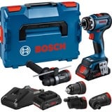 Bosch GSR 18V-90 FC PROFESSIONAL 2100 tr/min SDS Plus 920 g Noir, Bleu, Argent, Perceuse/visseuse Bleu/Noir, Perceuse à poignée pistolet, SDS Plus, Sans brosse, Noir, Bleu, Argent, 1,3 cm, 2100 tr/min