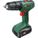 Bosch Perceuse-visseuse à percussion sans fil EasyImpact 18V-38, Perceuse/visseuse Vert/Noir