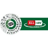 Bosch Perceuse-visseuse à percussion sans fil EasyImpact 18V-38, Perceuse/visseuse Vert/Noir