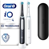 Braun Oral-B iO Series 4 Duo, Brosse a dents electrique Noir/Blanc