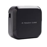 Brother PT-P710BT - P-touch CUBE Plus - imprimante d’étiquettes rechargeable Bluetooth, Imprimante d'étiquettes Noir, TZe, Transfert thermique, 180 x 360 DPI, 20 mm/sec, Avec fil &sans fil, Noir