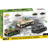 COBI Renault R35 - Valentine IX - Panzer I, Jouets de construction 