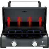 Campingaz Plancha Onyx 2 plaque de grill gaz Noir