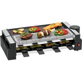 Clatronic Clat 8er Raclette RG 3678 bk Noir/Argent