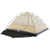 Coleman Darwin 4 Plus Summer, Tente Beige/rouge foncé