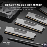 Corsair 32 Go DDR5-6000 (2x 16 Go) mémoire vive Blanc, CMK32GX5M2D6000Z38W, XMP, EXPO