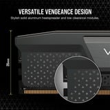 Corsair CMK32GX5M2B6000C38, Mémoire vive Noir