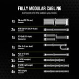 Corsair RM850e 80 Plus Gold Reconditionné alimentation modulaire 850 watt Noir, 3x PCIe