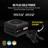 Corsair RM850e 80 Plus Gold Reconditionné alimentation modulaire 850 watt Noir, 3x PCIe